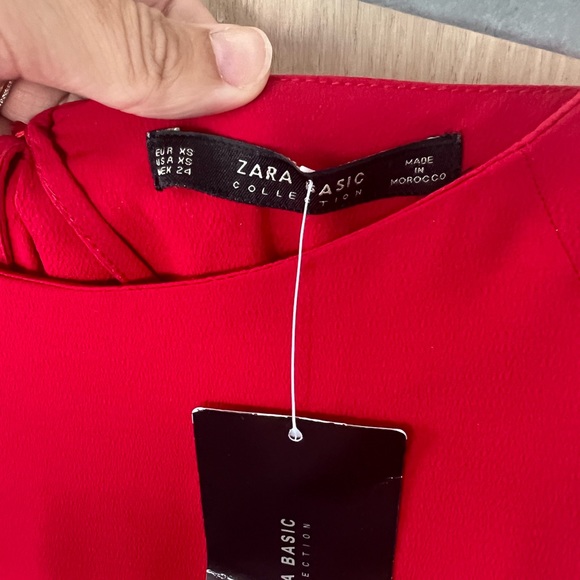 Zara red shift dress - Picture 4 of 6
